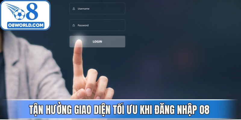 Tận hưởng giao diện tối ưu khi đăng nhập O8 trên trình duyệt nâng cấp mới