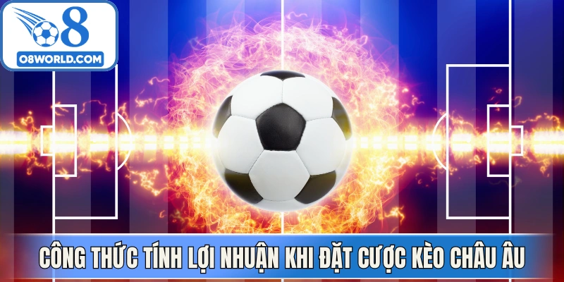Công thức tính toán lợi nhuận khi đặt cược kèo châu Âu